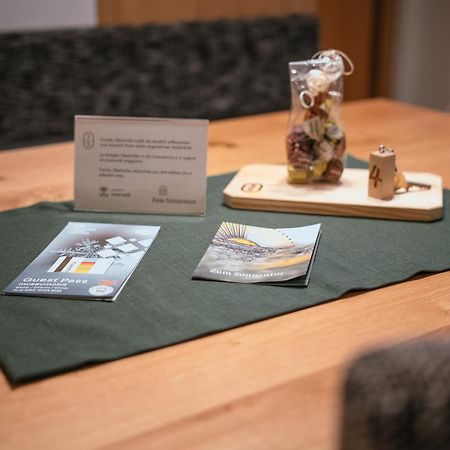 Zum Sonnentor App Larix Apartment Lutago Bagian luar foto