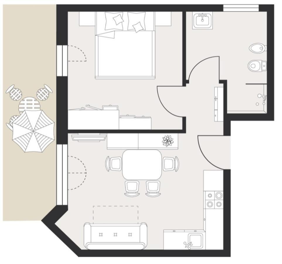 Zum Sonnentor App Larix Apartment Lutago Bagian luar foto